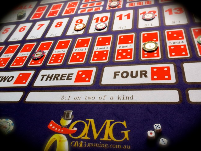 OMG Sic Bo Casino Table